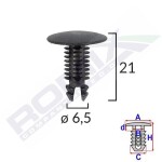 ROMIX SPINKI 10147 / carpet staple. fiat,citroen,peugeot, 