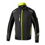 jacket grey/yellow fluorescent m
