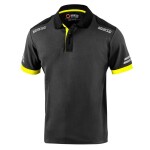 lyhyen varrukatega polo-paita harmaa/keltainen neon L 02415 gsgf/l