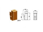 sulake MINI CLIP 25A ruskea