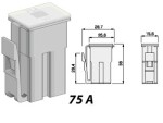 sulake CLIP 75A harmaa