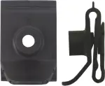 kiinnitys PLASTIC BLACK. 8kpl.