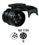 adapteri 13KL pistoke+7 KL pesä P:53MM