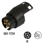 adapteri 7 KL.pistoke+13 KL.pesä