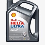 öljy SHELL 0W40 4L HELIX ULTRA täyssynteettinen