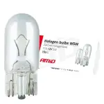 halogeenipolttimot w5w t10 5w w2.1x9.5d 12v 10kpl (e8) amio-01483