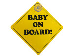 "BABY ON BOARD" merkki