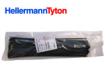 HELLERMANN nippuside 100kpl. 390X4,6 musta