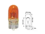 BLICK 12V 3W ORAN. 12V