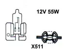 polttimo AU-LITE H2 12V 55W 12V