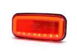 takavalo vasen/oikea W225 (LED, jarruvalo, äärivalo, heijastin, takaäärivalo, johto 3x0,5mm 0,25m)