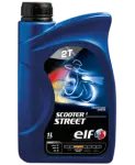 öljy ELF 1L SCOOTER 2 STREET Osasynteettinen . 2T / skootteri