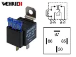 rele 12V 15A sulakkeella 12V