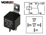 rele WEHRLE 12V 30A 5-nap. 12V