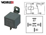 rele 24V 10/20A 5-KL. 87A vastuksella 24V
