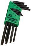 Torx avainsarja 8 osaa, pitkät, pallopää