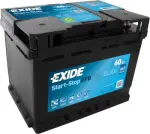 Start Stop EFB 60Ah 540A 242x175x190 -+ EL600
