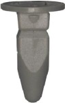 ruuvipesä ST. 4,8 MM PA 6 GREY. 10kpl.