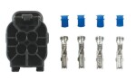 AMP -liitin 4-KL,naaras,4 kpl