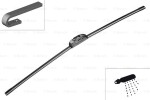 Tuulilasinpyyhin FLAT 600 MM Suuttimella