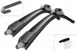 tuulilasinpyyhkimet 2kpl. FLAT 600 MM Suuttimella