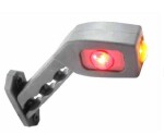 LED-äärivalo oikea. PUN/VAL 45*/L:178, johto 0,35M