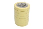1 pakkaus=8 kpl. NTS maalarinteippi keltainen leveys.18 mm pituus. 40m - 80 astetta