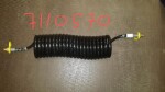 spiraali-ilmaputki keltainen M16