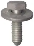 ruuvi M6 X 20 DACROMET SILVER. 20kpl.