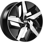 alumiinivanne Fondmetal E-Joule Glossy Black Machined 9x20" 5x112 ET42 keskireikä 66.5