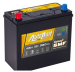 AUTOPART akku 45AH 380A 237x127x225 +/-
