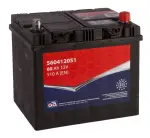 mainos auton akku 60ah 510a -/+ 232x173x225 takuu 3 vuotta! 560412051