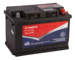mainos auton akku 77ah 780a -/+ 278x175x190 takuu 3 vuotta! 577400078