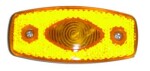 äärivalo keltainen ”fish eye” 12v