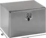 työkalulaatikko INOX 800X500X500