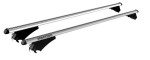 Auton kattoteline integroituihin kattokaiteisiin 1350MM TIGER XL hopea