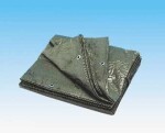 kuormapeite 2X3M hopea/ vihreä.150G/
