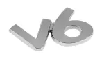kromattu Liimapintainen kromitarra "V6"