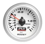 52 MM Boost Pressure sininen valaistus