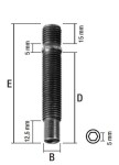 Pinnapultti tp12x1,25/82 (p82) prb82ch5
