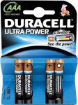 akku, duracell ultra pro, aaa, 4kpl, 1,5v 