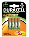 akku duracell aaa 4 kpl, 800mah