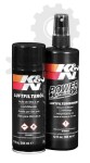 K&N suodattimen huoltosarja ( öljy 204ml + puhdistusaine 355ml)