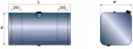 polttoainetankki Scania 470L; Al