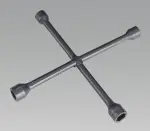 Pyöränmutteriavain neljaosaline 17, 19, 21, 22mm  AK2090