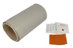 lavapeitteen korjaussarja (1 x teippi H- muovi Roll 220x22cm, 5x rasvanpoistoliina, 5x hiomapaperi, käyttöohje, väri harmaa)