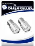 10-30V SP led BAY15d 12xSMD 5630, 1xHP ledillä, punainen 2kpl.