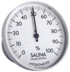 SAUNA hygrometri kosteusmittari muovi ø117mm