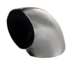 kulma 90 astetta 76 mm, ruostumaton