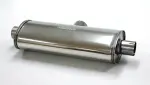 ovaali  pakoputki Duplex 76-63, ruostumaton U327663R